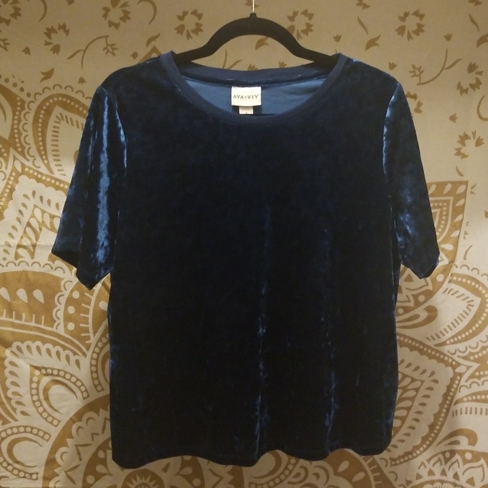Velvet top